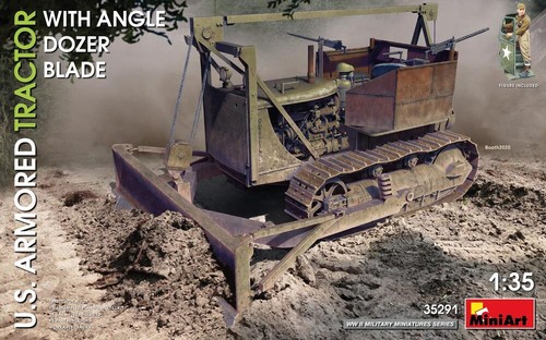 Miniart tracteur blindé - miniart,