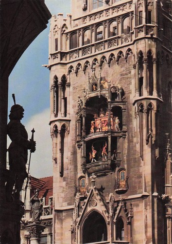Allemagne munich glockenspiel - allemagne,