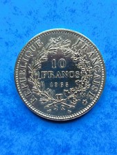 10 Fr Hercule 1965 Argent Sup