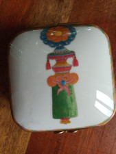 COLLECTION TISSU PIERRE FREY Coffret boîte PORCELAINE de PARIS décor Café Royale