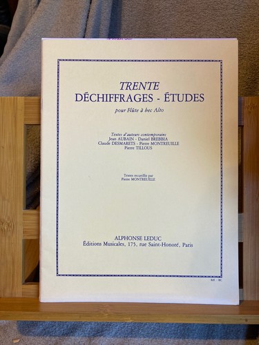 Déchiffrages études - 30,