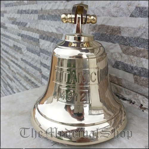 Cloche navire victorien en - de,