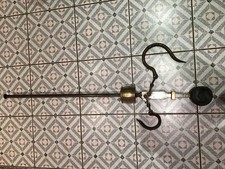 IMPORTANTE BALANCE ROMAINE DE BOUCHER POUVANT PESER DES QUARTIERS DE BOEUF