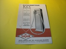 PETIT FEUILLET D EPOQUE POMPE