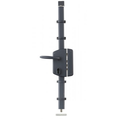 Serrure applique verticale - en,
