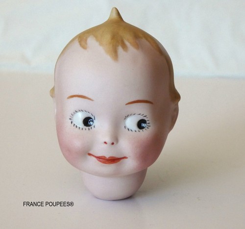 Tête poupée googlie - tête,
