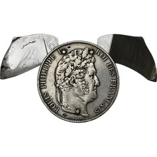 France, Médaille, kit Manucure, Onglier, 5 Francs Louis Philippe, 1845, Lille