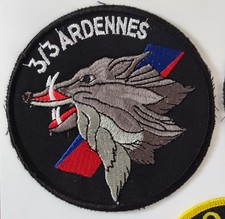 Patch Armée de l'Air Escadron 3.3 Ardennes Hure Modèle 2