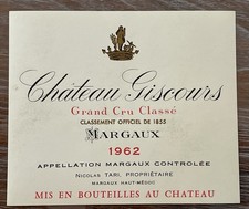 Étiquette de Château