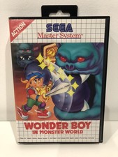 Jeu SEGA Master System - Wonder Boy in Monster World - Avec notice