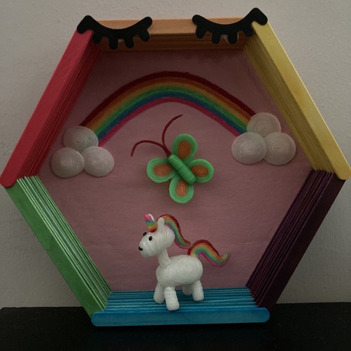 Wikki stix unicorn frame - stix,