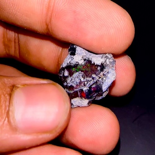 Opal rough feu - rough, naturel