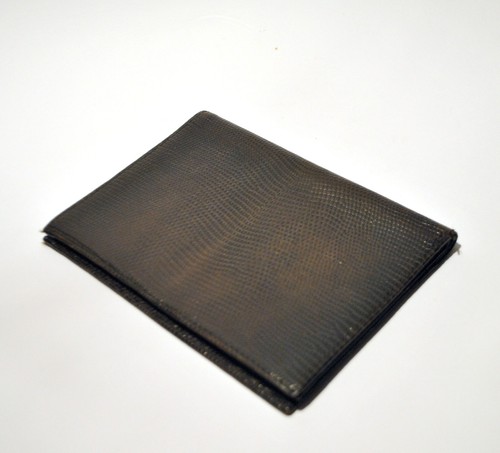Portefeuille vintage cuir - portefeuille,