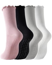 Chaussettes de Yoga à Volants