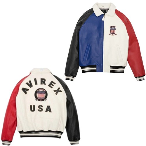 Blouson bombardier cuir - bombardier, en