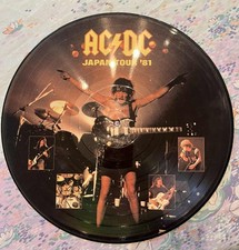 Picture Disc AC/DC Japan tour 81 Rare