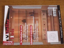 16µµ  Revue L'Atelier Bois n°58 Restauration fenetre Vitrine exposition