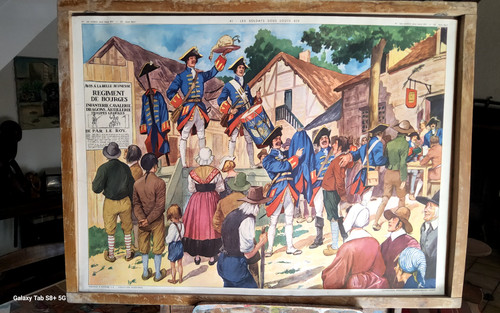 Ancienne affiche histoire - ancienne,