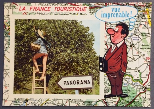 Carte postale humoristique - postale,