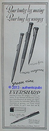 Publicite eversharp porte - eversharp,