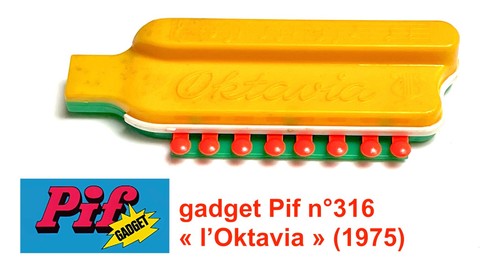 Gadget neuf oktavia pif - gadget, l'oktavia