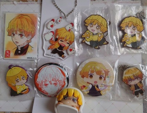 Zenitsu agatsuma badge rubber - agatsuma,