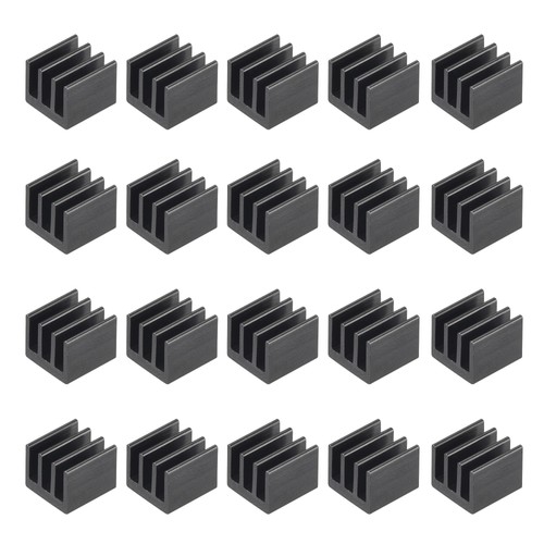 7x7x6mm noir thermique - 7x7x6mm,