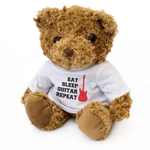 Eat sleep guitar repeat - guitar,
