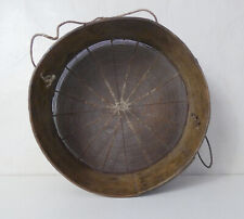 Ancien tamis en bois vintage D.38cm