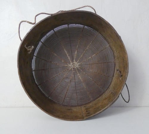 Ancien tamis bois vintage - en,