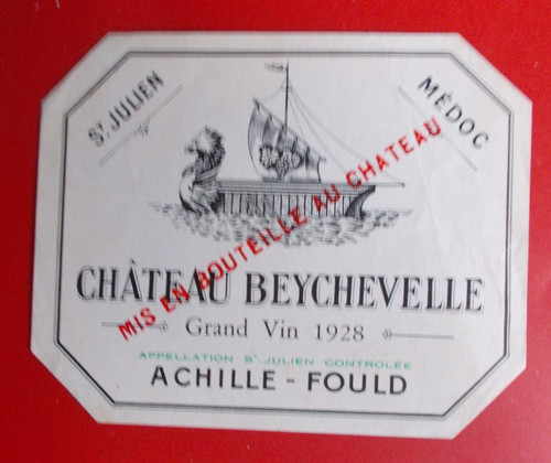 étiquette château - ,