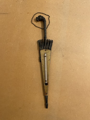 Ancien thermomètre parapluie - thermomÈtre,