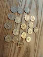 Lot De 18 Pieces One Dime USA