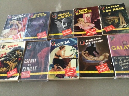 Lot livres policiers - 10,