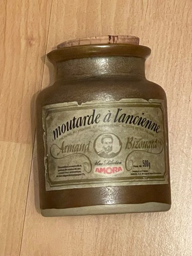 Ancien pot moutarde à - ancien,