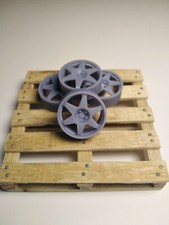 Lot de 4 jantes pour maquette voiture 1/24 1/18 (SPEEDLINE CORSE ET48)