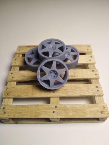 Lot jantes pour maquette - lot,