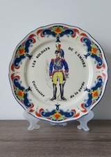 Assiette Moulin des Loups les soldats de l'empire