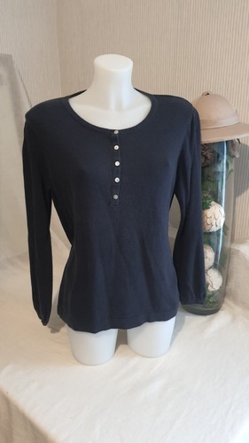 Polo femme bleu marine