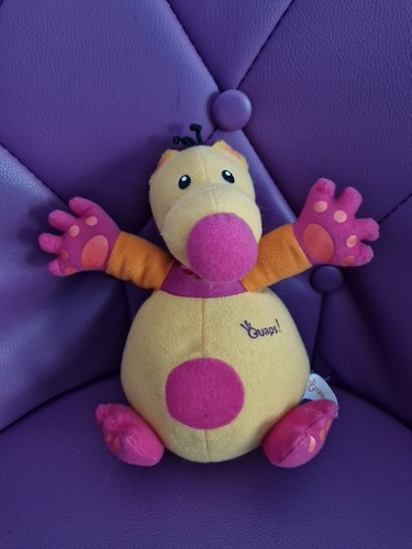 Doudou ouaps rose jaune - jaune, 22