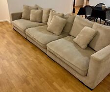 canapé roche bobois, ,couleur taupe, 3M40 de long et 1M20 de profondeur.