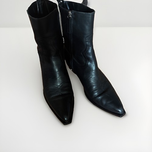Zara black womens western - black,