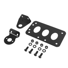 Moto Noire  LatéRal Plaque