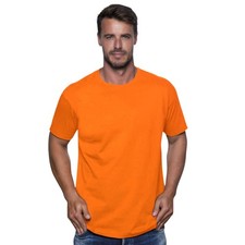 T- shirt Homme JHK orange 100%
