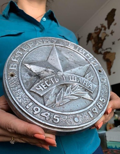 Plaque fonte veteran - fonte,