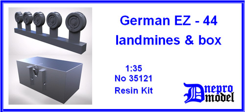German landmines and box - landmines,