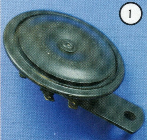 Klaxon 90mm noir - noir,