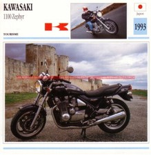 KAWASAKI Zephyr 1100 1993 (1992-1995) : Fiche Moto #000588