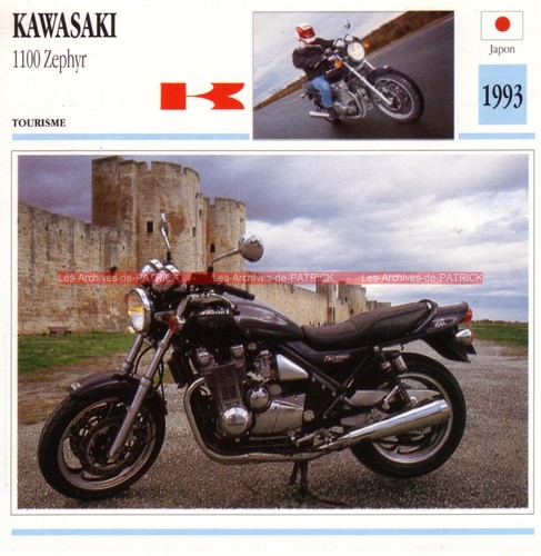 Kawasaki zephyr 1100 1993 - kawasaki,