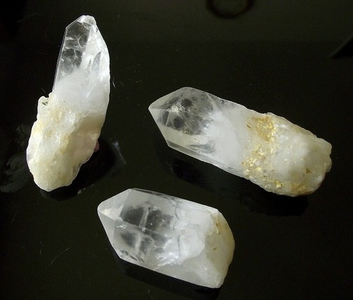 Lot pointes de quartz - de,